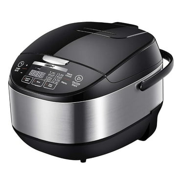 Comfee Multi-Function 10-Cup Electric Rice Cooker, Black - 11 Digital Cooking Programs