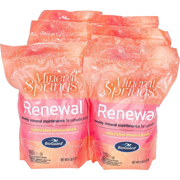 BioGuard Mineral Springs Renewal (4 lb) - Case of