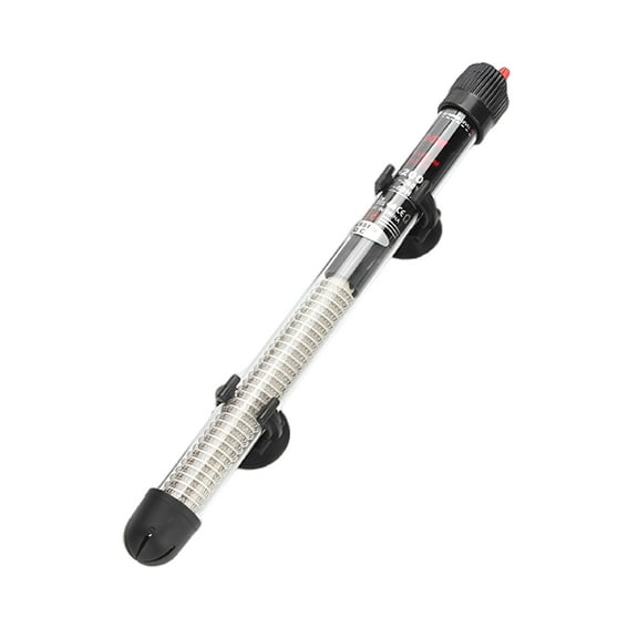 HIBIBUD Adjustable Aquarium Heater 50W/100W/200W/300W with Temperature Control for 16-99 Gallons Turtle Tanks Heating Rod