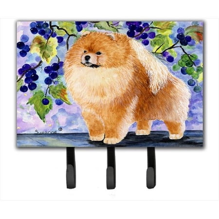 Pomeranian Leash Holder Or Key Hook