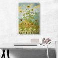 thumbnail image 2 of ARTCANVAS Sunflowers and Poppies 1899 Canvas Art Print by Paul Ranson - Size: 26" x 18" (1.50" Deep), 2 of 9