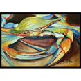thumbnail image 1 of Carolines Treasures JMK1096JMAT Blue Crab Tapis Intérieur & Extérieur - 24 x 36 Po., 1 of 4
