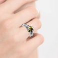 thumbnail image 4 of Bradem Rings Clearance! Gold Plated Rings Love Rings Stackable Rings for Women Rings for Women and Men, Yellow, 7 Lady Ring Clearance Sale, 1X Ring, 4 of 5