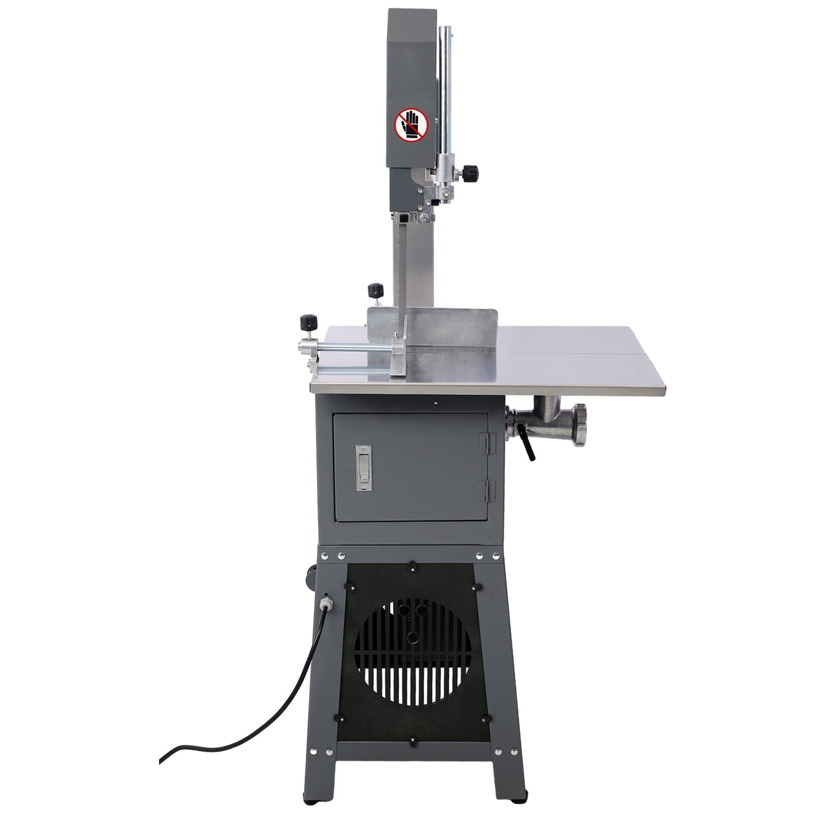 2-in-1 Commercial Butcher Band Saw and Sausage Stuffer , Machine Slicer Meat Bone Sausage Carne,