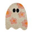 thumbnail image 1 of TIELUTT Cute Shaped Halloween Bath Mat Boho Floral Funky Halloween Bath Mat for Bathroom Sparkly Rug Styles Blanket Throw Large Floor Rugs Mini Throw Blanket with Pom Poms Knitted Blanket, 1 of 7
