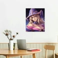 thumbnail image 3 of COMIO Dark Magician Girl Black Magician Girl Poster Canvas Wall Art Posters Gifts Painting, 3 of 5