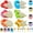 24, variant on Uncrustables Maker 24pcs Sandwich Cutter and Sealer Set Sandwich Cutters for Kids Uncrustable Sandwich Cutter Decruster Sandwich Maker Bread Cookie Cutters for Kids Lunch Box & Bento