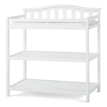 - Child Craft Arched Top Dressing Table, Matte White