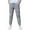 Grey, variant on TBWNWG Boys Casual Linen Jogger Pants for Everyday Comfort - Elastic Waist Loose Fit for Spring and Summer Outfits,Size 4-5 Years