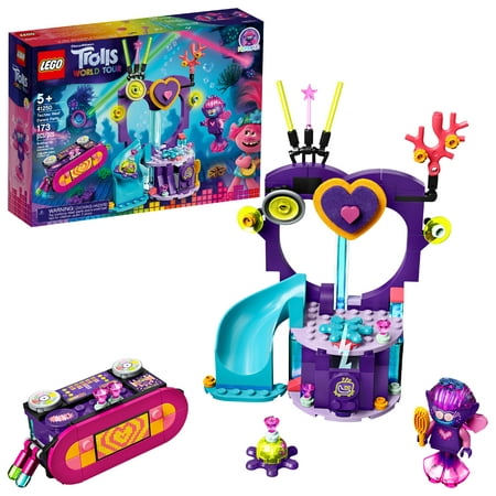 LEGO Trolls World Tour Techno Reef Dance Party 41250 Building Kit for Creative Play (173 (Best Lego In The World)