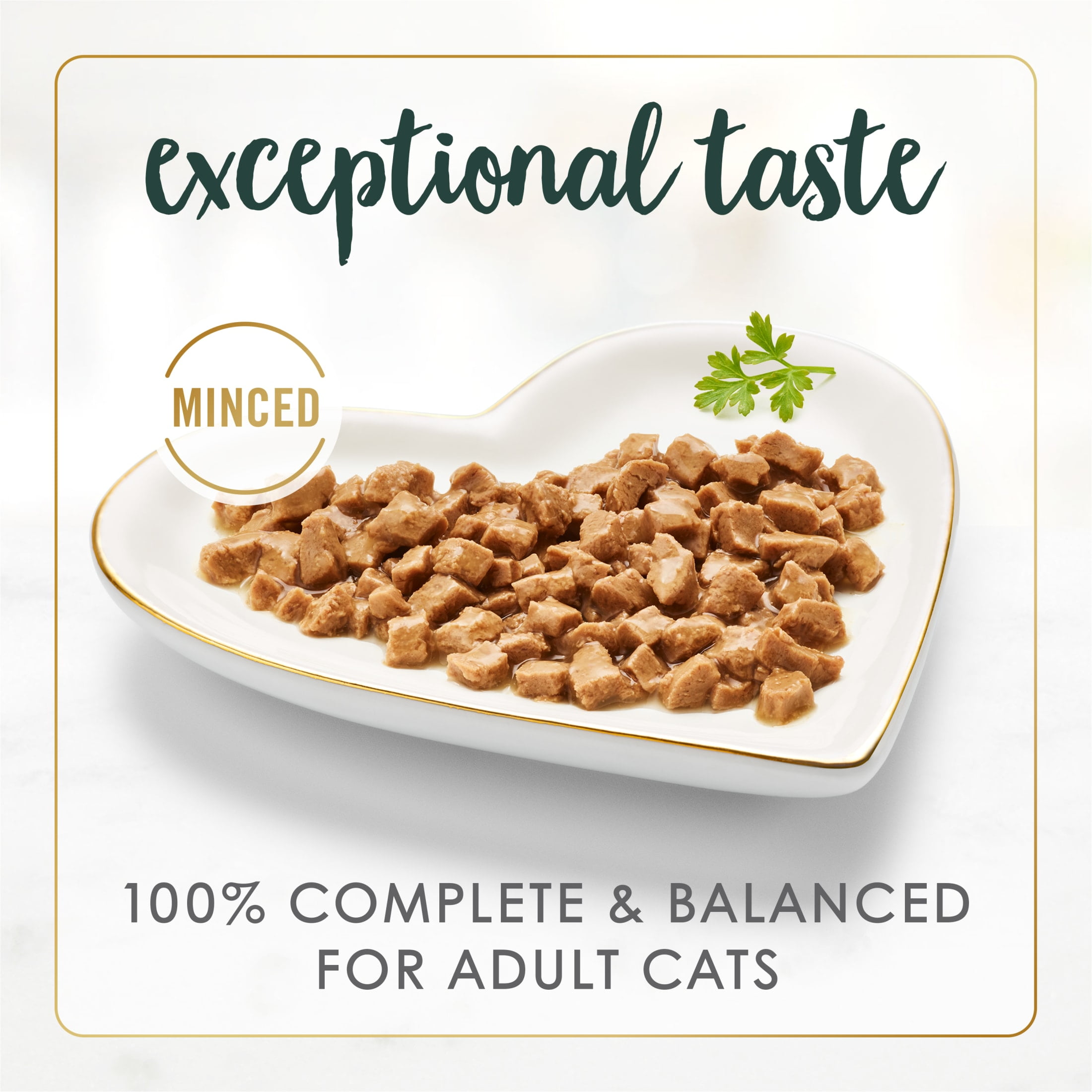 (24 pack) Purina Fancy Feast Senior Classic Pate Wet Cat Food, Minced Chicken in Gravy, 3 oz Cans