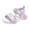 Purple, variant on FAOWME Child Shoes Comfortable Thick Soled Sandals Fashionable Outdoor Beach Princess Casual Sandals Purple 8-9 Years