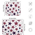 thumbnail image 3 of Dish Drying Mat Independence Day Abstract Stars Microfiber Kitchen Dish Mat Super Absorbent Dish Drainer Mat Fast Drying Heat-resistant Drying Mat for Kitchen Counter, 18"x24", 3 of 7