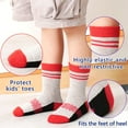 thumbnail image 2 of 12 Pairs Boys Crew Socks Novelty Plaid Kids Elastic Mid Cut Toddler Socks for Boy Girls(2-14T), 2 of 7
