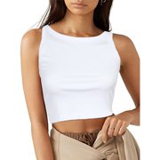 Grojimts Lady Sleeveless Shirts Sexy Top Cami for Women