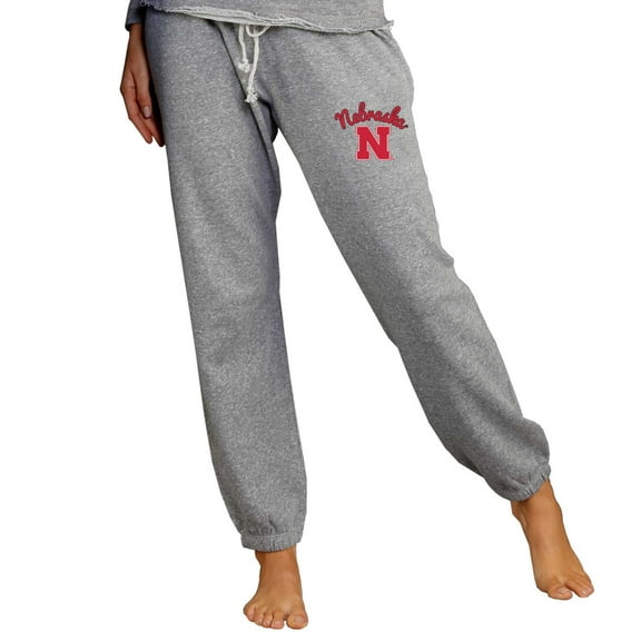 Women's Concepts Sport Gray Nebraska Huskers Mainstream Knit Jogger Pants
