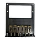 thumbnail image 4 of Puente de guitarra eléctrica Conjunto de puente de guitarra cromado con 6 selletas Bajo Luthier tiras, 4 of 9