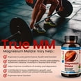 TrueMed Magnesium Malate 1350 mg 90 Capsules Malic Acid Support Muscle