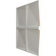 thumbnail image 4 of Ekena Millwork 19 5/8"W x 19 5/8"H Edinburgh EnduraWall Decorative 3D Wall Panel, UltraCover Satin Smokey Beige (Covers 2.67 Sq. Ft.), 4 of 6