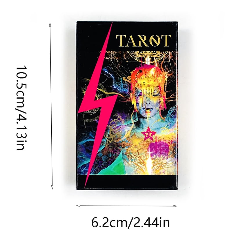 Tarot Cards Board Games Leisure Entertainment Game Cards Divination Board Playing Card,Ideal For Divination, Meditation & Gifts