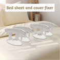 thumbnail image 4 of Bedsheet Clips Lock Bed Sheet Holder Non-Slip Universal Fit for All Bed Sizes Fitted Sheet Lock Tool, 4 of 5