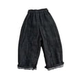 thumbnail image 4 of DOMELAY 1/6 Scale Wide Leg Pants 12 Inch Man Figure Trousers DIY Accessory, Dressing Up black, 4 of 8