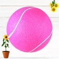 thumbnail image 1 of HORIALENCE Inflatable Giant Tennis Ball For Soft Durable Educational Play For Parent Interaction For Fun Pink, 1 of 3