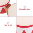 thumbnail image 3 of TABLZONE 1 Ensemble de Bongos Portables pour Enfants avec Exercice de Motricité Instrument Multifonctionnel en Plastique Rouge, 3 of 6