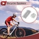 thumbnail image 2 of 36 Set de Radios de Bicicleta 12G 104mm Radios de Rueda de Bicicleta Acero Galvanizado Tono Plateado, 2 of 7