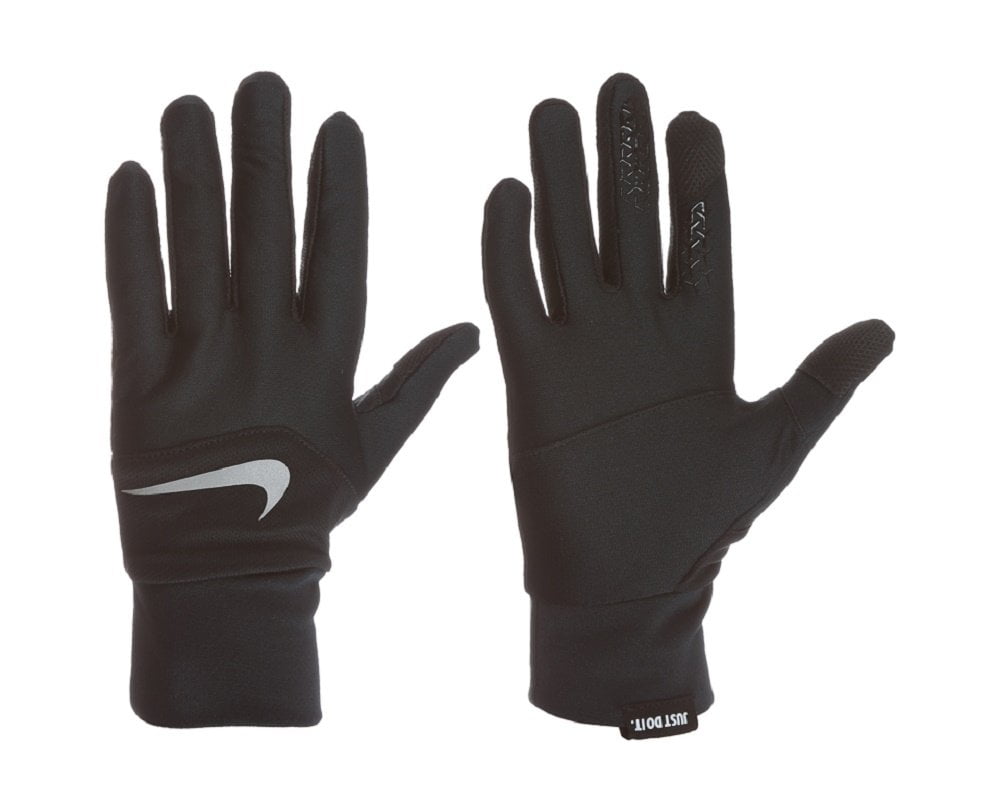 Tecnología Islas Faroe tallarines NIKE Dri-Fit Tempo Run Women's Size S Gloves 129862 Black / Silver Size  Small - Walmart.com