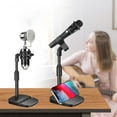 thumbnail image 3 of Support de Microphone de Bureau Réglable avec Base, 3 of 5