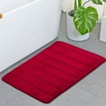 thumbnail image 4 of MOQIN Colorxy Memory Foam Bathroom Rugs, Ultra Soft & Non-Slip Bath Mat, Machine Washable Bath Carpet Rug for Shower Bathroom Floor Rugs, 23.62 in, 4 of 4