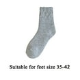 thumbnail image 3 of Tittly Socks for Women Slouch Socks Pure Color Warm To Keep Sock Lightweight Athletic Socks Cotton Socks Cute Socks Black One Size, 3 of 4