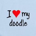 thumbnail image 2 of CafePress - I LOVE MY Doodle Infant Bodysuit Body Suit - Long Sleeve Cotton Baby Bodysuit, 2 of 4