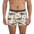 thumbnail image 2 of Bingfone Ramadan Whale Men's Underwear - Casual Stretch Boxer Briefs-Medium, 2 of 7