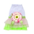 thumbnail image 2 of FAMTKT Dog Gauze Dress Skirt Pet Dog Princess Clothes Bowknot Dress Pet Supplies, 2 of 9