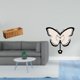 thumbnail image 2 of Caja De Pañuelos Con Control Remoto Y Reloj De Pared De Mariposa Acrílico Para Dormitorio, Cocina, Oficina, Comedor, Habitación Infantil, Decoración De Granja, 2 of 8