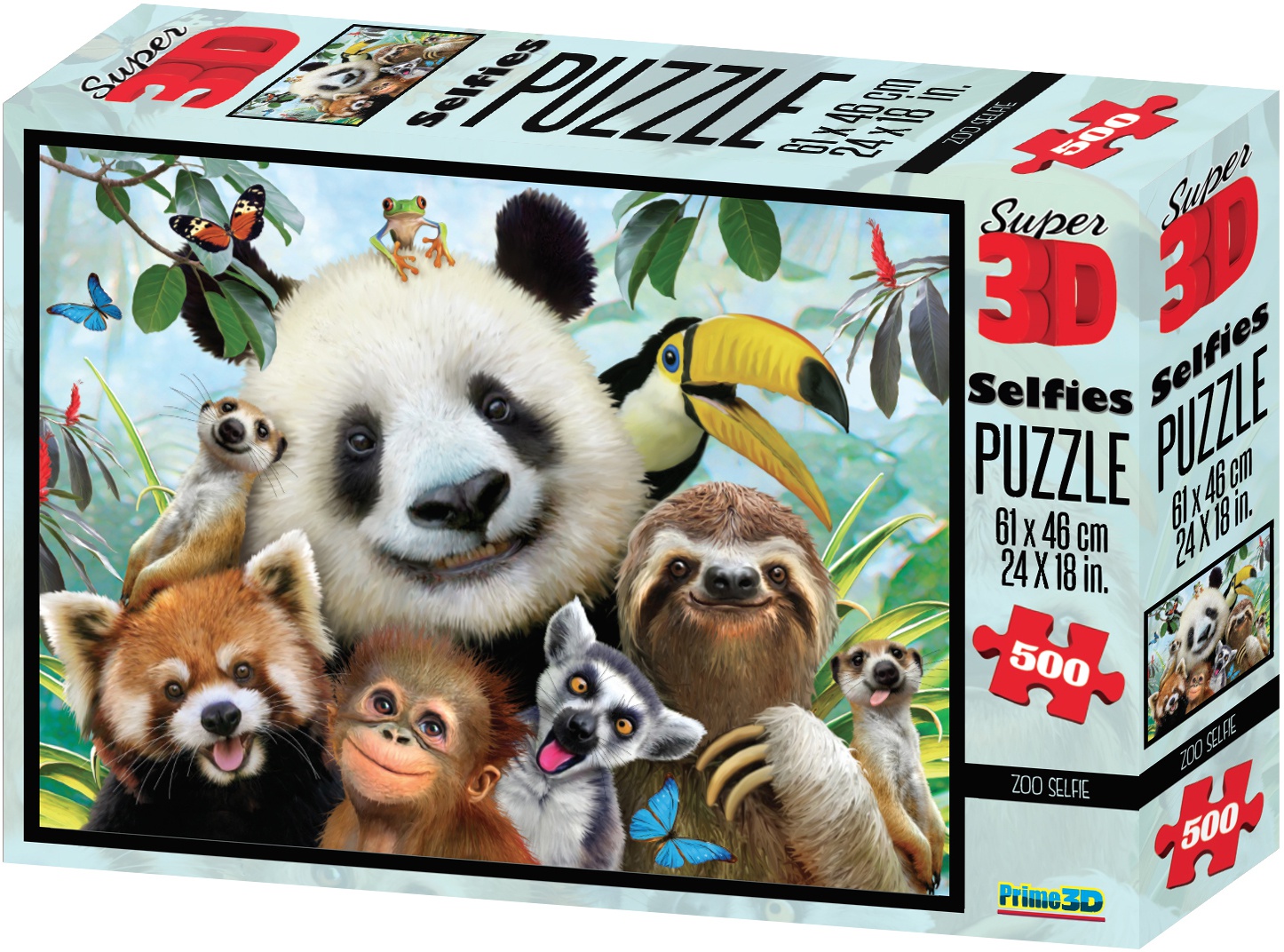 3D Jigsaw Puzzle 500 Pieces 24