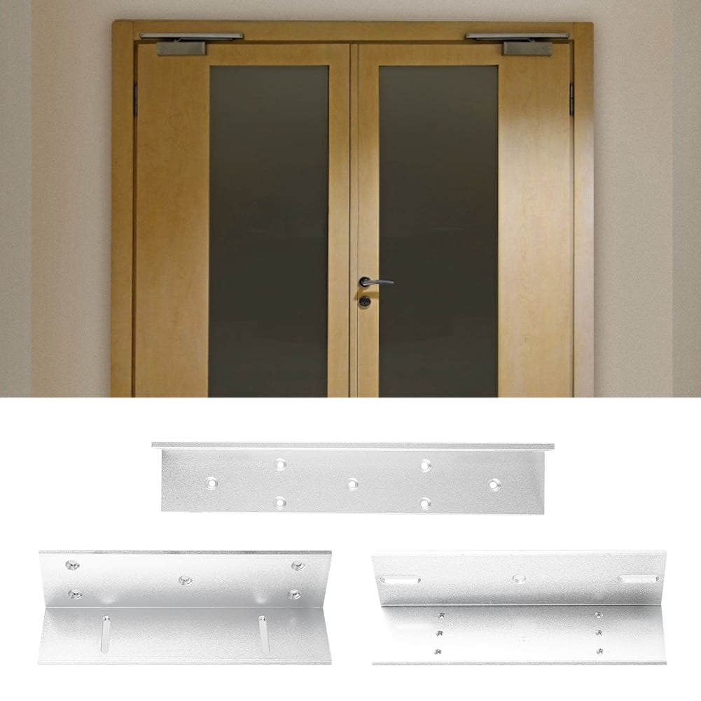 Sarapandan Aluminum Alloy Magnetic Lock Mounting Bracket Stand for Electric Door Z L Style Sarapandan