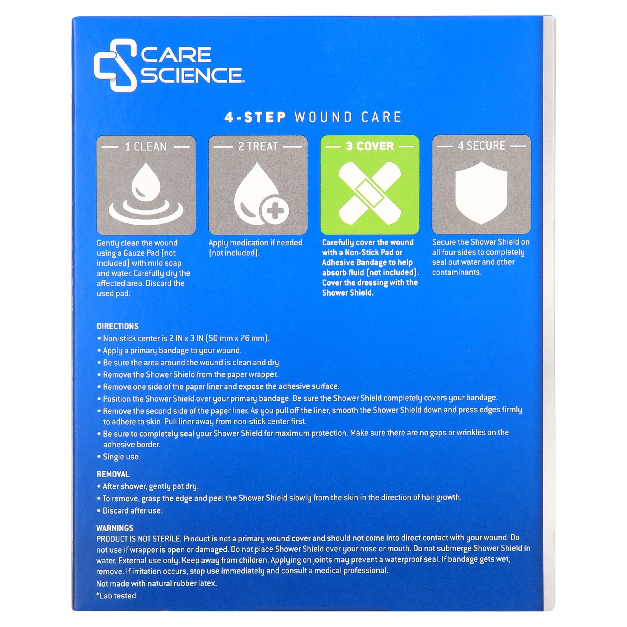 Care Science Clear Shower Shield