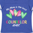 thumbnail image 4 of Inktastic My Mom is the Best Counselor Ever Boys or Girls Toddler T-Shirt, 4 of 5