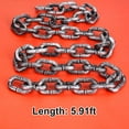 thumbnail image 2 of Gustave 6Ft Halloween Plastic Chains Props Fake Chain Links Halloween Party Decoration Cosplay Costume Accessories, 2 of 9