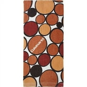 Cuisinart Printed Geometric Kitchen Towel Rust