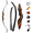35lb, variant on Deerseeker Archery 60"/62" Takedown Recurve Bow Set with Flemish String Right Hand & Left Hand Traditional Wooden Bow for Bow Hunting 3D Target Shooting(60B,RH35lb)