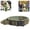 Green,L, variant on Tactical Dog Collar and Leash Set Outdoor Training Dog Collar with Handle and Metal Buckle for Medium and Large Dogs