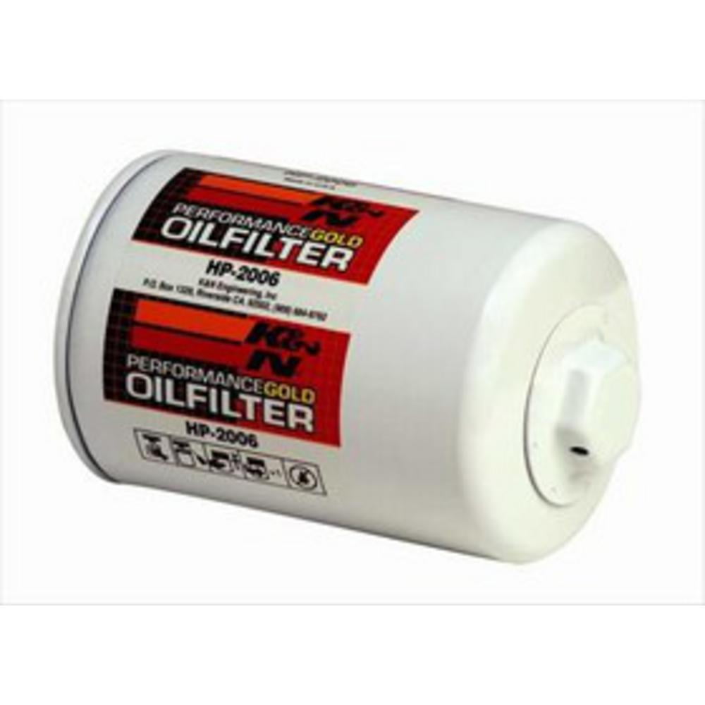 K&N Premium Oil Filter: Designed to Protect your Engine: Fits Select CHEVROLET/GMC/ BUICK/CADILLAC Vehicle Models (See Product Description for Full List of Compatible Vehicles), HP-2006