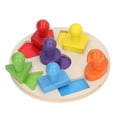 thumbnail image 1 of Rompecabezas con forma de Madera ANGGREK Desarrollo de Habilidades Para Preescolar, 1 of 7