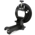 thumbnail image 3 of Flashlight Stand, Fine Workmanship Small Size Flashlight Bracket, Lighter Weight for All Brands of Flashlight Studio Light Shooting, 3 of 7