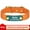 Orange, variant on Pet Artist Personalized Leather Dog Collars with 3 Fonts Avaiable Custom Nameplate Engraved for Small Medium Dogs