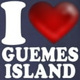 thumbnail image 3 of CafePress - I Heart Guemes Island Long Sleeve T Shirt - Long Sleeve Dark T-Shirt, 3 of 4